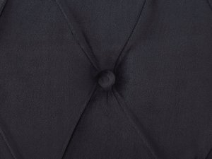 Beliani Łóżko wodne welurowe 180 x 200 cm czarne AVALLON 14