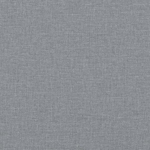 vidaXL vidaXL Łóżko dzienne, jasnoszare, 80x200 cm, obite tkaniną 7