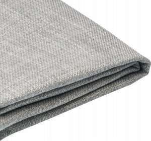 Beliani Łóżko tapicerowane 140 x 200 cm jasnoszare FITOU 9