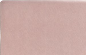 Beliani Łóżko tapicerowane 140 x 200 cm różowe FITOU 8