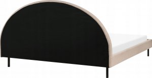 Beliani Łóżko boucle 180 x 200 cm beżowe MARGUT 7