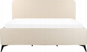Beliani Łóżko tapicerowane 180 x 200 cm beżowe VALOGNES 5