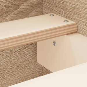 vidaXL vidaXL Rama łóżka z wezgłowiem i zanóżkiem, dąb sonoma, 180x200 cm 7