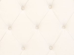 Beliani Łóżko welurowe 140 x 200 cm złamana biel LUBBON 8