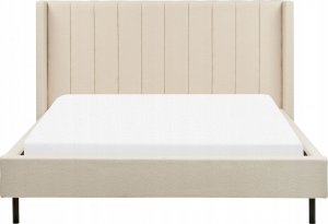 Beliani Łóżko boucle 160 x 200 cm beżowe VILLETTE 5