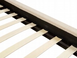 Beliani Łóżko boucle 160 x 200 cm beżowe VILLETTE 8