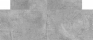 vidaXL vidaXL Rama łóżka z wezgłowiem i zanóżkiem, szarość betonu, 120x200 cm 4