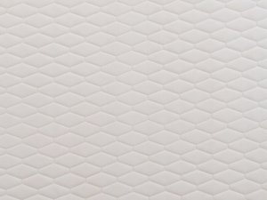 Beliani Łóżko welurowe 90 x 200 cm złamana biel BAYONNE 14