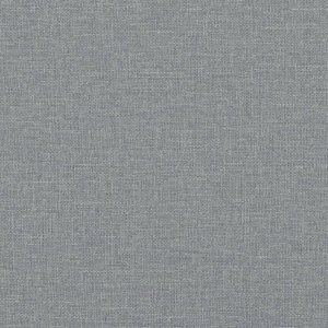 vidaXL Poduszka na wezgłowie, jasnoszara, 200 cm, tkanina 9