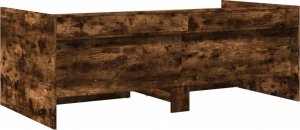 vidaXL vidaXL Łóżko dzienne z szufladami, opalany dąb, 100x200 cm 6