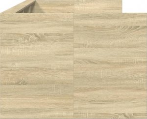 vidaXL vidaXL Rama łóżka dziennego z szufladami, dąb sonoma, 100x200 cm 5