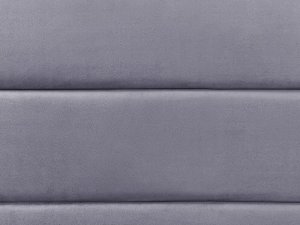 Beliani Łóżko z pojemnikiem welurowe 180 x 200 cm ciemnoszare ROUEN 3