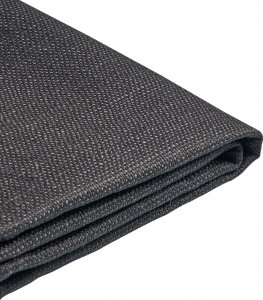 Beliani Łóżko tapicerowane 140 x 200 cm czarne FITOU 9