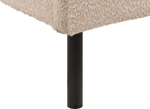 Beliani Łóżko boucle 160 x 200 cm beżowe MARGUT 4