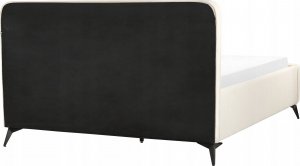 Beliani Łóżko tapicerowane 160 x 200 cm beżowe VALOGNES 7