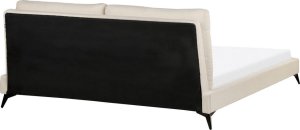 Beliani Łóżko boucle 180 x 200 cm beżowe MELLE 6