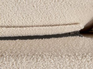 Beliani Łóżko boucle 180 x 200 cm beżowe MELLE 8