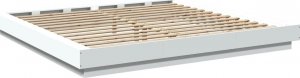 vidaXL vidaXL Rama łóżka z LED, biała, 200x200 cm, materiał drewnopochodny 7