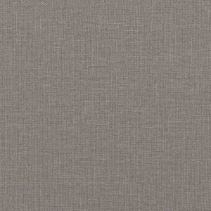 vidaXL vidaXL Łóżko z materacem, taupe, 90x190 cm, obite tkaniną 10