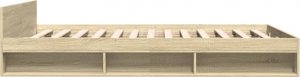 vidaXL vidaXL Rama łóżka z szufladami, dąb sonoma, 150x200 cm 5