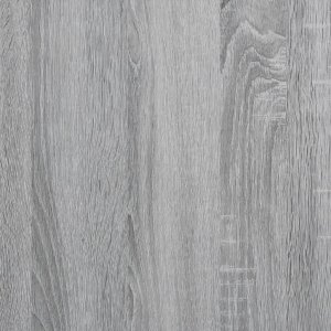 vidaXL vidaXL Rama łóżka, szary dąb sonoma, 120x200 cm 8