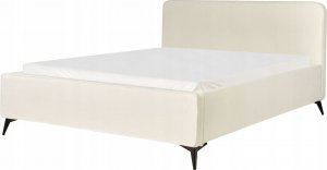 Beliani Łóżko boucle 180 x 200 cm kremowe VALOGNES 4