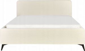 Beliani Łóżko boucle 180 x 200 cm kremowe VALOGNES 5