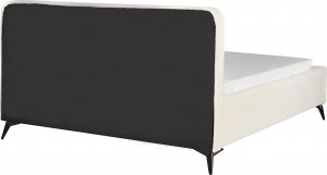 Beliani Łóżko boucle 180 x 200 cm kremowe VALOGNES 7