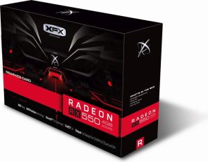 Karta graficzna XFX Radeon RX 550 Single Slot 4GB GDDR5 (128 bit), DVI-D, HDMI, DisplayPort, BOX (RX-550P4TFG5) 1