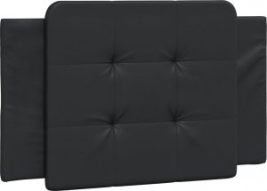 vidaXL vidaXL Rama łóżka z LED, czarna, 90x190 cm, sztuczna skóra 6