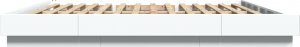 vidaXL vidaXL Rama łóżka z LED, biała, 180x200 cm, materiał drewnopochodny 6