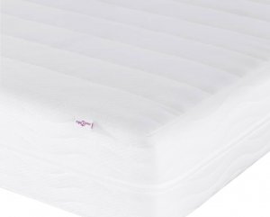 vidaXL vidaXL Łóżko z materacem, taupe, 140x200 cm, obite tkaniną 9