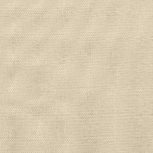 vidaXL vidaXL Łóżko z materacem, kremowe, 140x190 cm, obite tkaniną 10