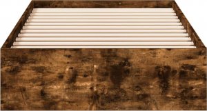 vidaXL Rama łóżka z szufladami, przydymiony dąb, 100x200 cm 4