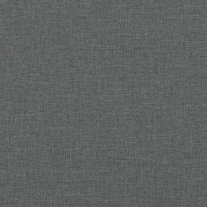 vidaXL vidaXL Łóżko z materacem, ciemnoszare 180x200 cm, tkanina 10