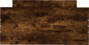 vidaXL Rama łóżka, przydymiony dąb, 90x190 cm, materiał drewnopochodny 4