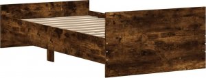 vidaXL Rama łóżka, przydymiony dąb, 100x200cm, materiał drewnopochodny 6