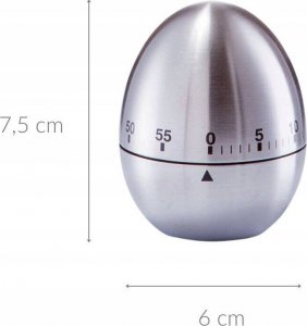 Minutnik Zeller Minutnik kuchenny w kształcie jajka, Ø 6 cm 2