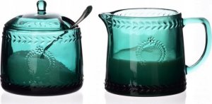Affekdesign By Mondex ECILA DARK Komplet cukiernIcA śr 9xh7,3cm z mlecznikiem 300 ml 2
