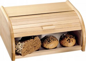 Chlebak Kesper Chlebak, Drewno bukowe, wymiary: 30 x 15 x 20 cm 2