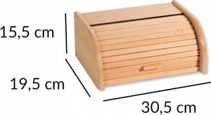 Chlebak Kesper Chlebak, Drewno bukowe, wymiary: 30 x 15 x 20 cm 6