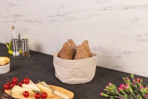 Chlebak Zeller Koszyk na chleb, pieczywo - Ø20x12 cm, ZELLER 5