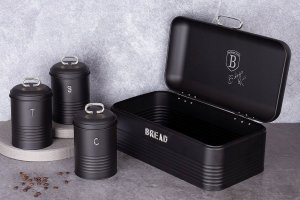 Chlebak Berlinger Haus CHLEBAK Z ZESTAWEM POJEMNIKÓW BERLINGER HAUS BH-6754 BLACK SILVER 2