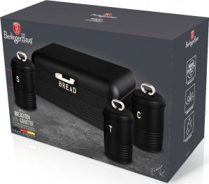Chlebak Berlinger Haus CHLEBAK Z ZESTAWEM POJEMNIKÓW BERLINGER HAUS BH-6754 BLACK SILVER 8
