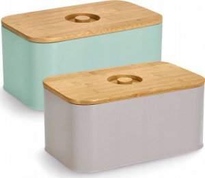 Chlebak Zeller Chlebak puszka z bambusową pokrywką, 30 x 18 x 13 cm 4