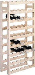 Zeller Drewniany stojak na wino - aż 54 butelki, ZELLER 2