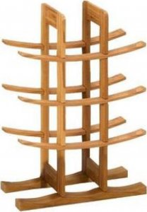 Zeller Bambusowy stojak na wino - 12 butelek, ZELLER 3