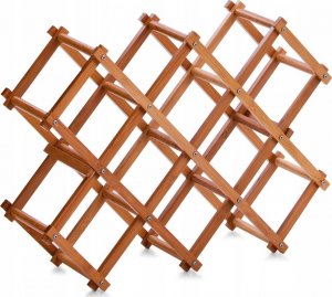 Zeller Bambusowy stojak na wino - 10 butelek, ZELLER 2