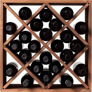 Kesper Stojak na wino wykonany z drewna sosnowego 7