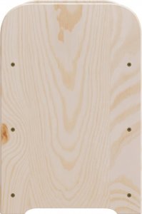 vidaXL vidaXL Stojak na wino, z górną półką, 33x25x37 cm, lite drewno sosnowe 6